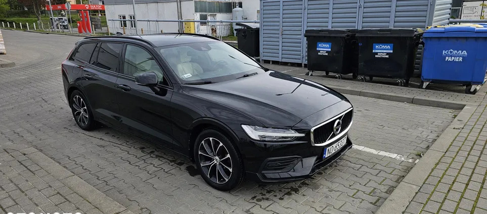 volvo v60 warmińsko-mazurskie Volvo V60 cena 96000 przebieg: 91500, rok produkcji 2019 z Ośno Lubuskie